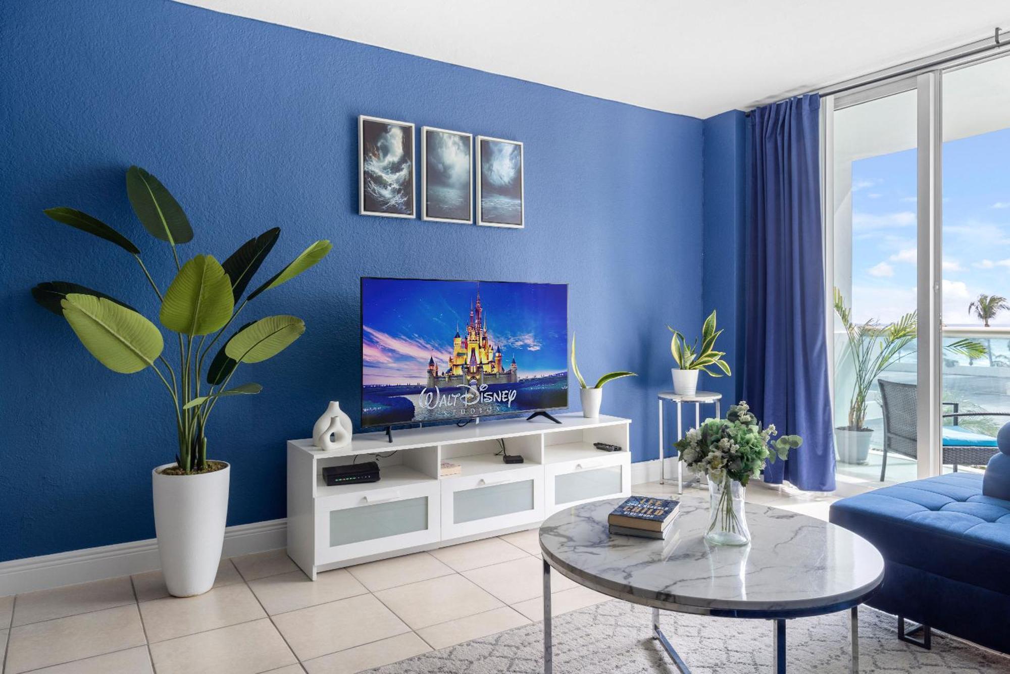 Modern 1 Bdr Oceanview With Direct Beach Access! Hollywood Bagian luar foto