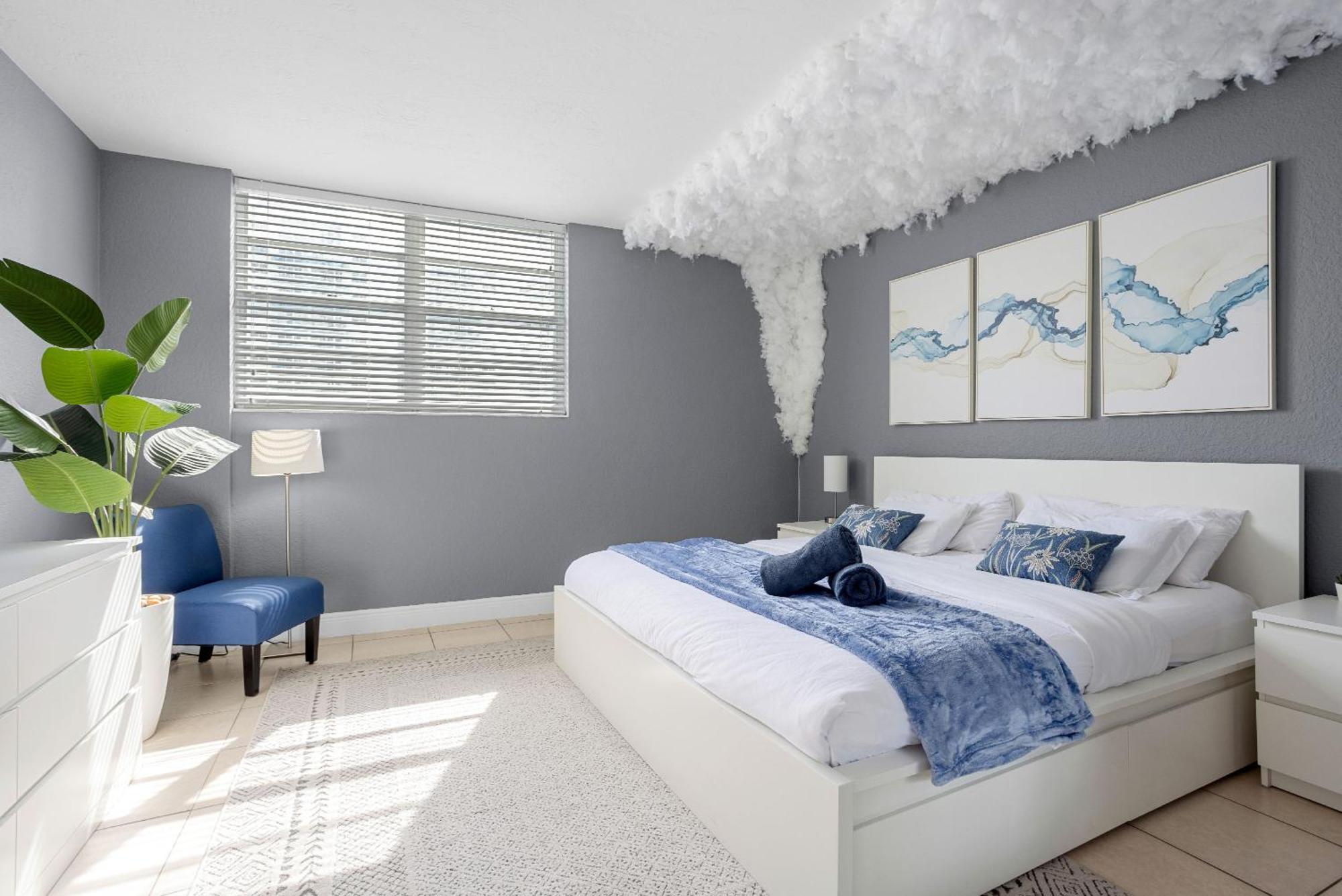 Modern 1 Bdr Oceanview With Direct Beach Access! Hollywood Bagian luar foto
